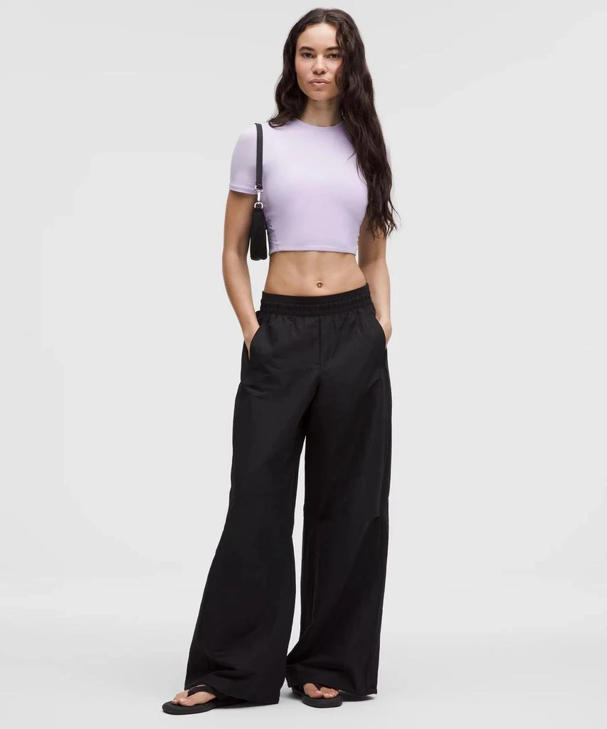 Wundermost Ultra-Soft Nulu Crewneck Cropped T-Shirt 商品