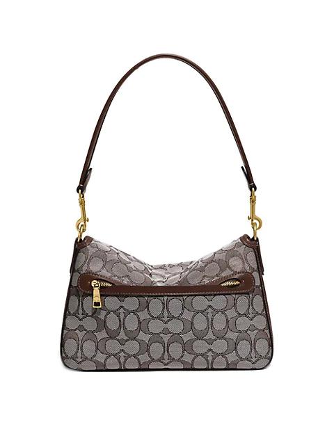 Tabby Signature Jacquard Shoulder Bag商品第3张图片规格展示