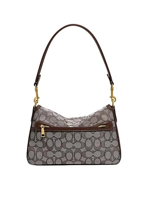 商品Coach|Tabby Signature Jacquard Shoulder Bag,价格¥2495,第3张图片详细描述