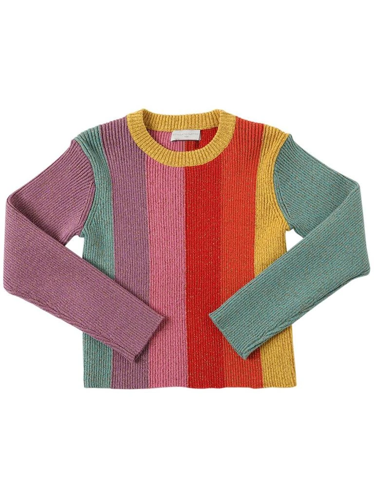 商品Stella McCartney|Lurex & Cotton Blend Knit Sweater,价格¥486,第1张图片