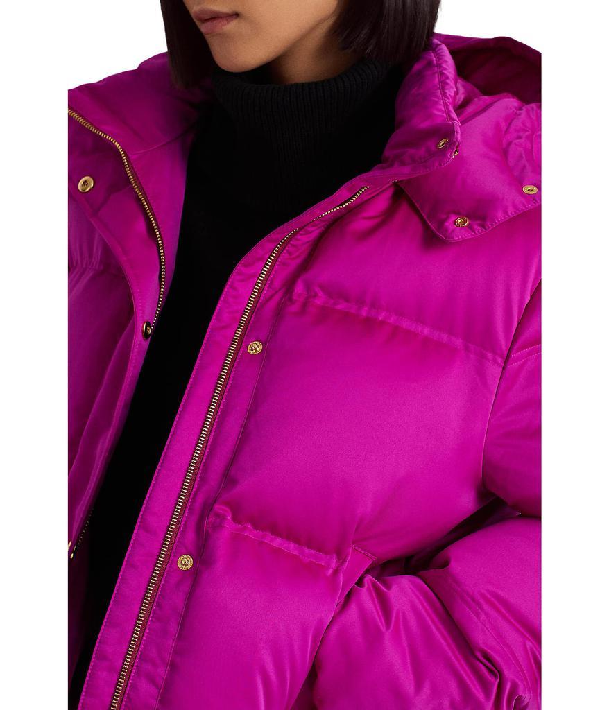 商品Ralph Lauren|Oversize Satin Down Coat,价格¥2069-¥2406,第5张图片详细描述