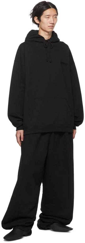 商品Vetements|黑色徽标连帽衫,价格¥5722,第4张图片详细描述