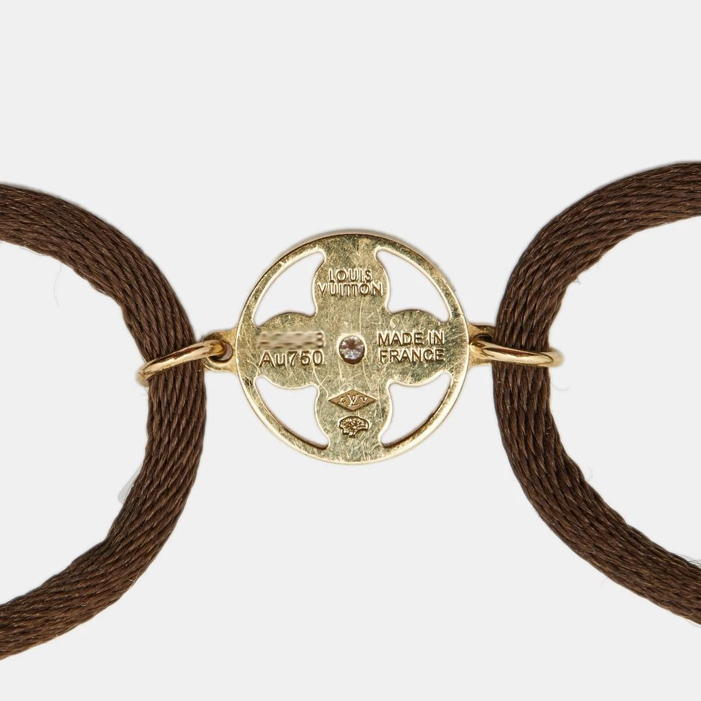 商品[二手商品] Louis Vuitton|Louis Vuitton Idylle Blossom Diamond 18k Yellow Gold Adjustable Cord Bracelet,价格¥4181,第3张图片详细描述