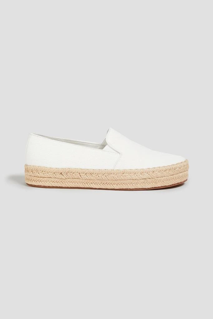 商品Vince|Canvas espadrille slip-on sneakers,价格¥424,第1张图片
