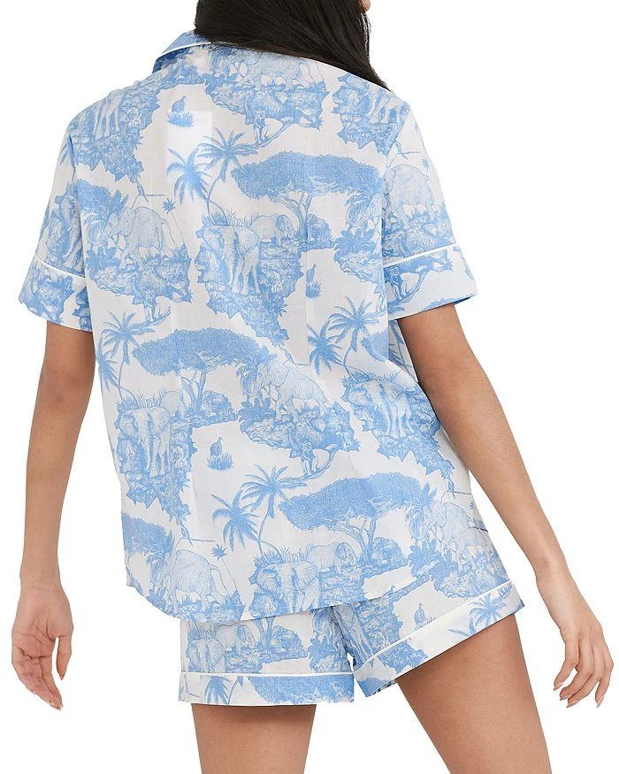 商品Desmond & Dempsey|Loxodonta Short Pajama Set,价格¥1451,第2张图片详细描述