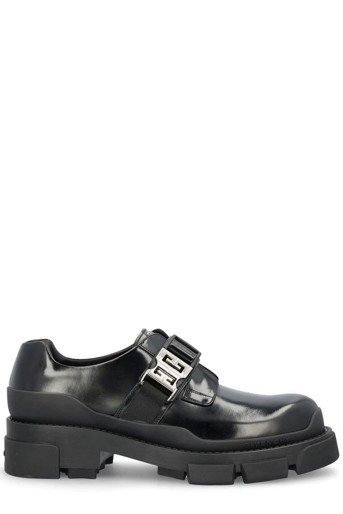 商品Givenchy|Givenchy 4G Clip Buckle Derby Shoes,价格¥8224,第1张图片