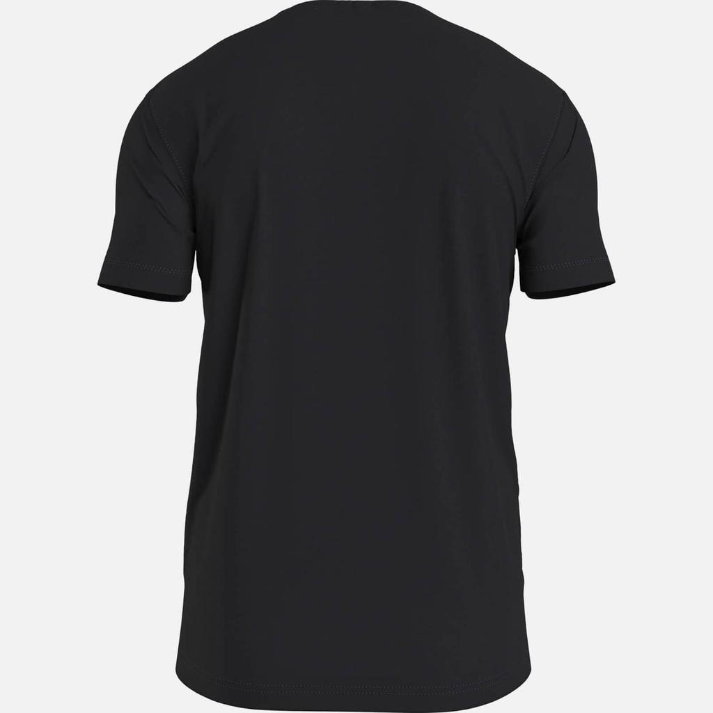 Calvin Klein Jeans Men's Stacked Logo T-Shirt - Black商品第2张图片规格展示