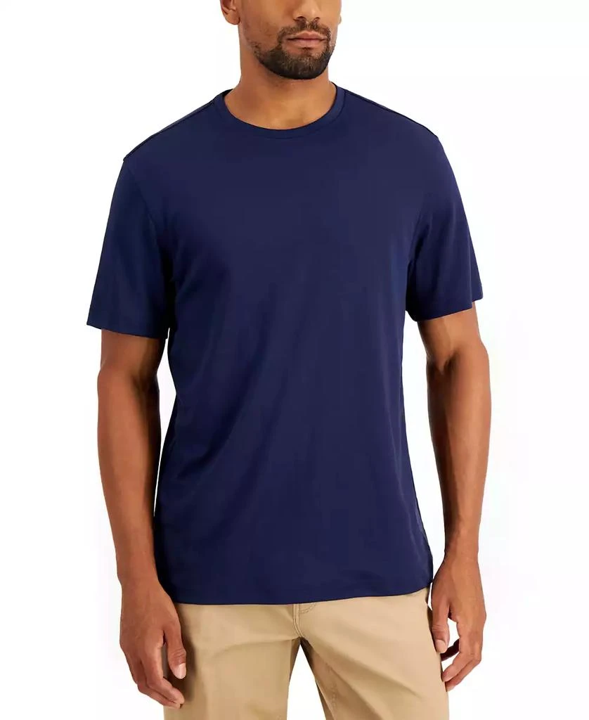 商品Alfani|Men's Solid Supima Blend Crewneck T-Shirt, Created for Macy's,价格¥112,第1张图片详细描述