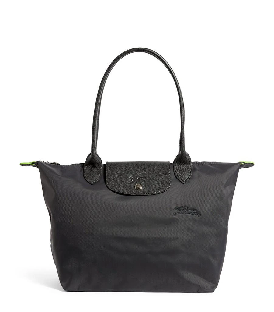 商品Longchamp|Medium Le Pliage Green Tote Bag,价格¥1136,第1张图片