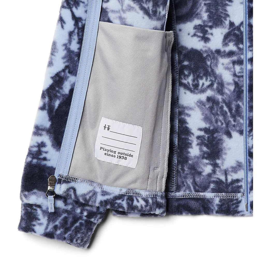 商品Columbia|Toddlers' Girls Benton Springs II Printed Fleece Jacket,价格¥112,第3张图片详细描述