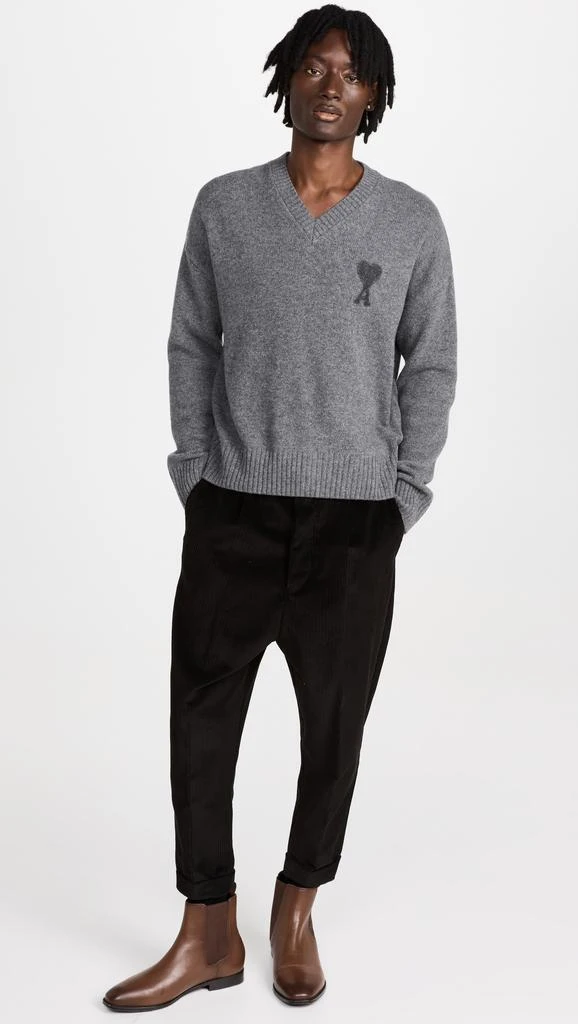 商品AMI|AMI Needle Punch ADC V Neck Sweater,价格¥1486,第5张图片详细描述