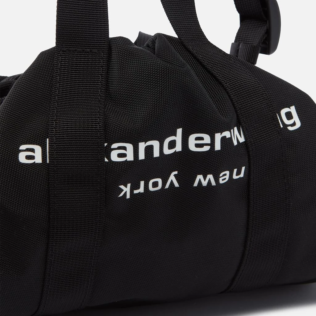 商品Alexander Wang|Alexander Wang Mini Primal Logo-Print Canvas Bag,价格¥1390,第4张图片详细描述