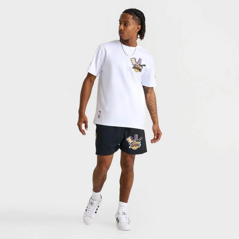 商品Pro Standard|Men's Pro Standard Los Angeles Lakers NBA City Ransom T-Shirt,价格¥223,第2张图片详细描述
