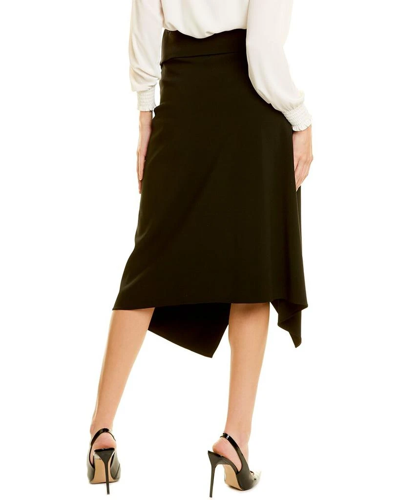 商品St. John|St. John Cady Draped Midi Skirt,价格¥1321,第2张图片详细描述