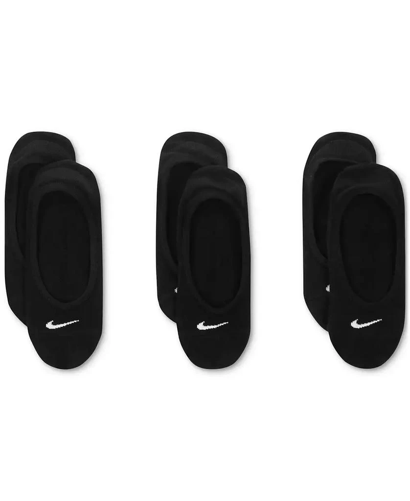 商品NIKE|Unisex Nike Everyday Lightweight Training Footie Socks 3 Pairs,价格¥139,第1张图片