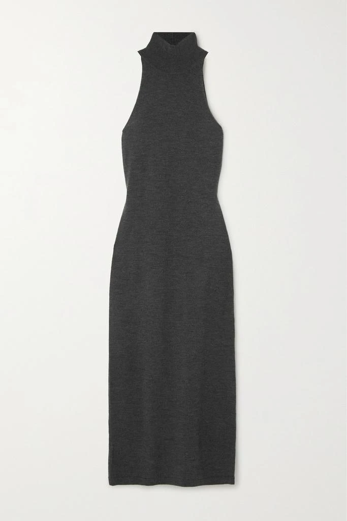 商品Totême|羊毛混纺高领中长连衣裙,价格¥1828,第1张图片