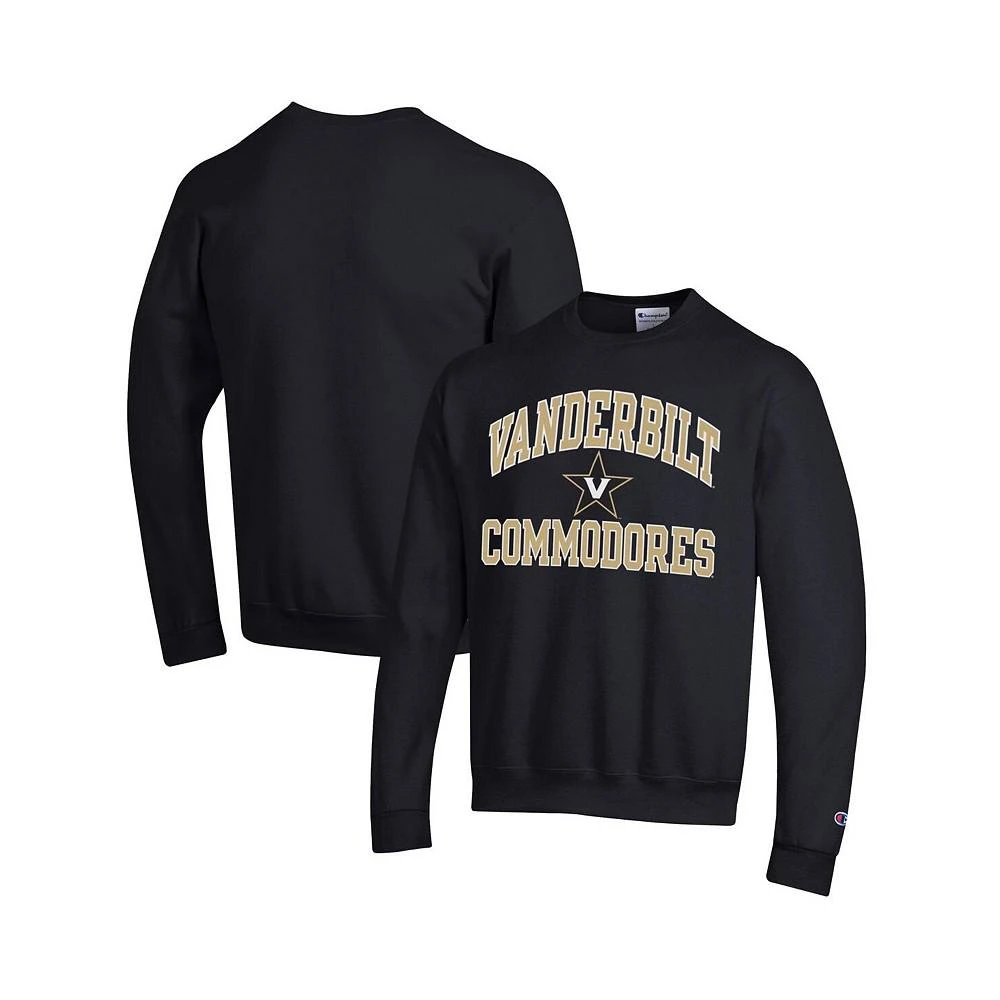 商品CHAMPION|Men's Black Vanderbilt Commodores High Motor Pullover Sweatshirt,价格¥404,第1张图片
