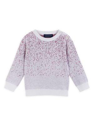 Little Girl's 2-Piece Speckled Sweater & Leggings Set商品第3张图片规格展示