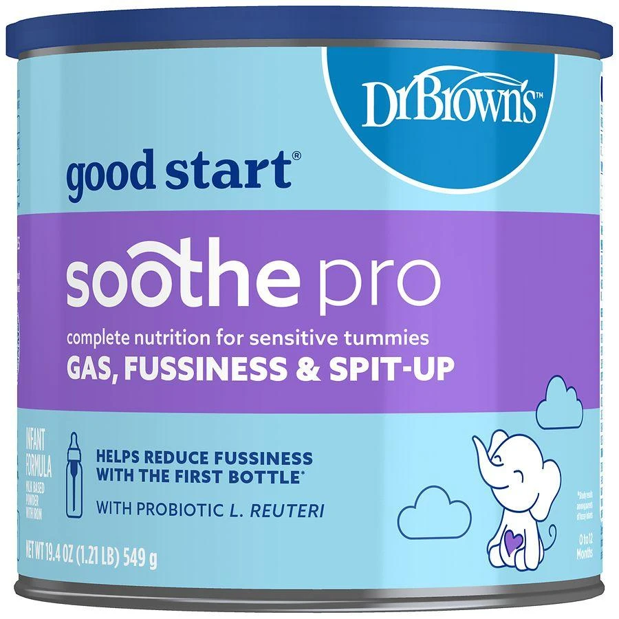 商品Gerber|Soothe 婴儿1段舒缓益生菌奶粉,价格¥126,第1张图片