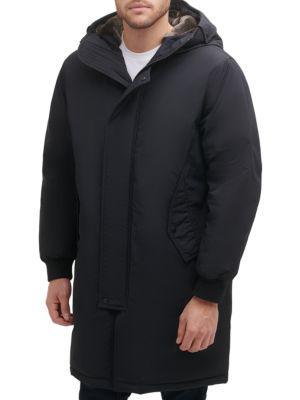 商品Cole Haan|Heavy Tech Faux-Fur Hooded Parka,价格¥2421,第4张图片详细描述