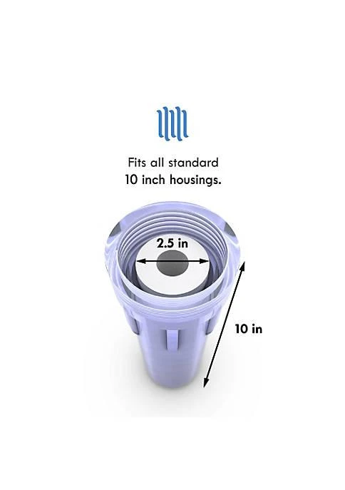 商品belk|1 Micron Sediment Water Filter Cartridge 10 In. X 2.5 In. Whole House 4 Pack,价格¥701,第4张图片详细描述