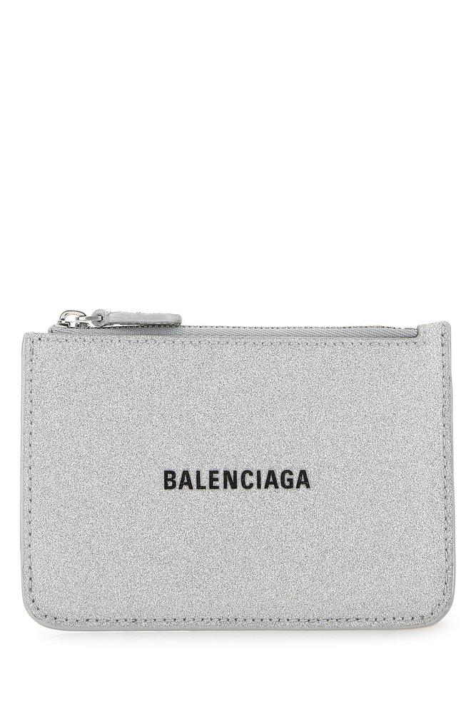 Balenciaga Logo Printed Zipped Cardholder商品第1张图片规格展示