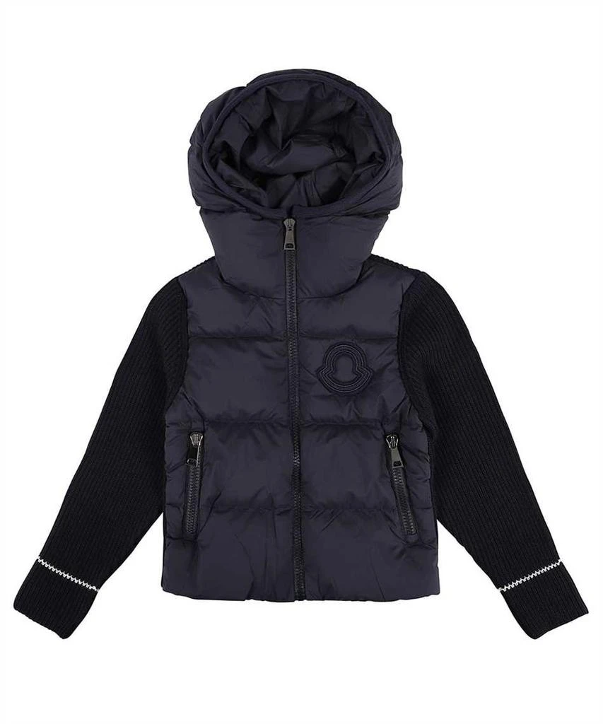 商品Moncler|Moncler Enfant Padded Panel Knit Jacket,价格¥1886,第1张图片