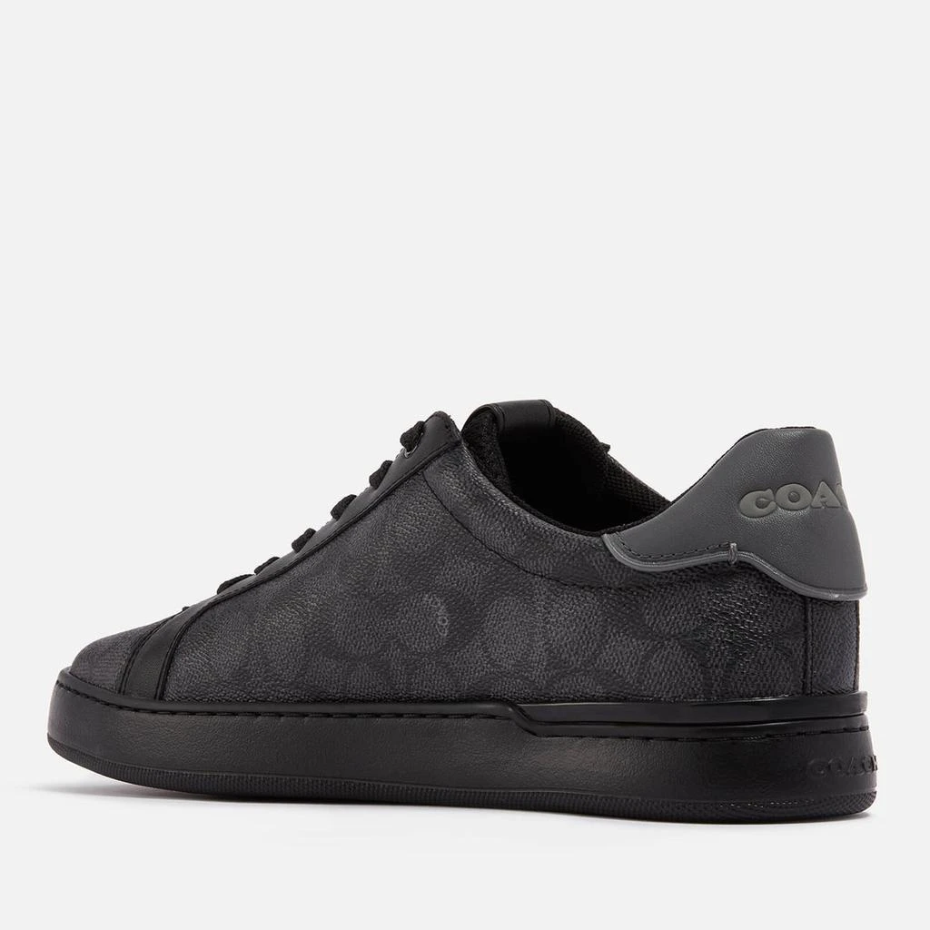 商品Coach|Coach Lowline Signature Printed Coated-Canvas Trainers,价格¥1004,第2张图片详细描述