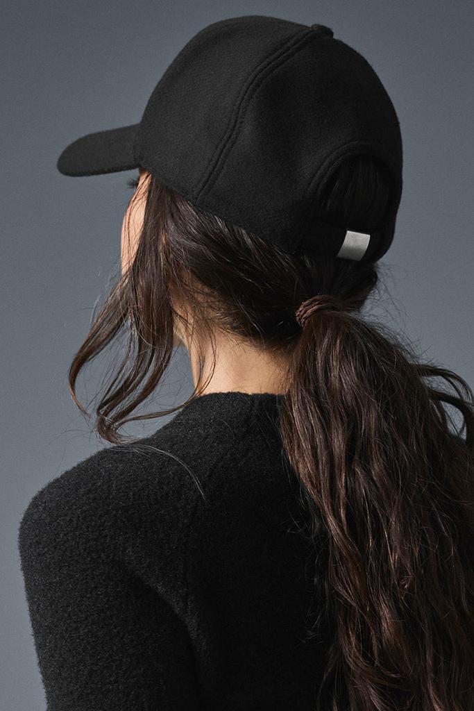 BNWT ALO Yoga Wool Blend District Trucker Hat O/S Black SEALED Alo Wool District Trucker Hat - Black • Prices » main image 3