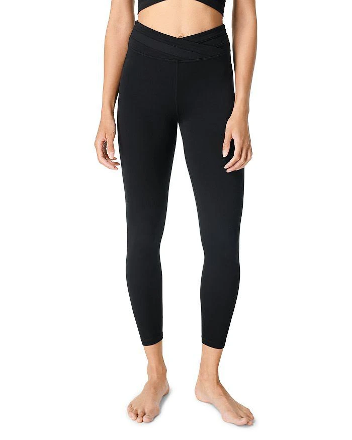 商品SWEATY BETTY|All Day Wrap Waist 7/8 Leggings,价格¥659,第1张图片