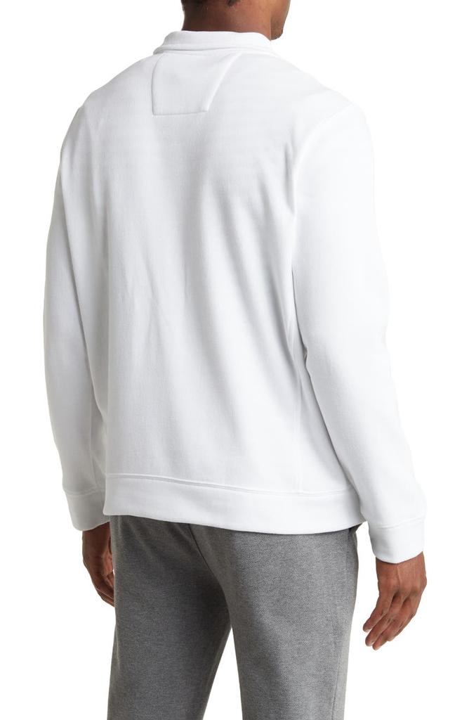 Men's Cotton Blend Half Zip Pullover商品第2张图片规格展示