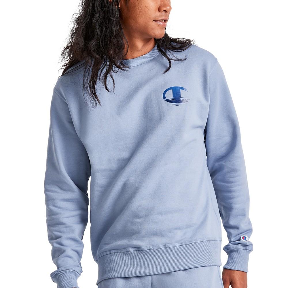 Men's Standard-Fit Logo-Print Fleece Sweatshirt商品第1张图片规格展示