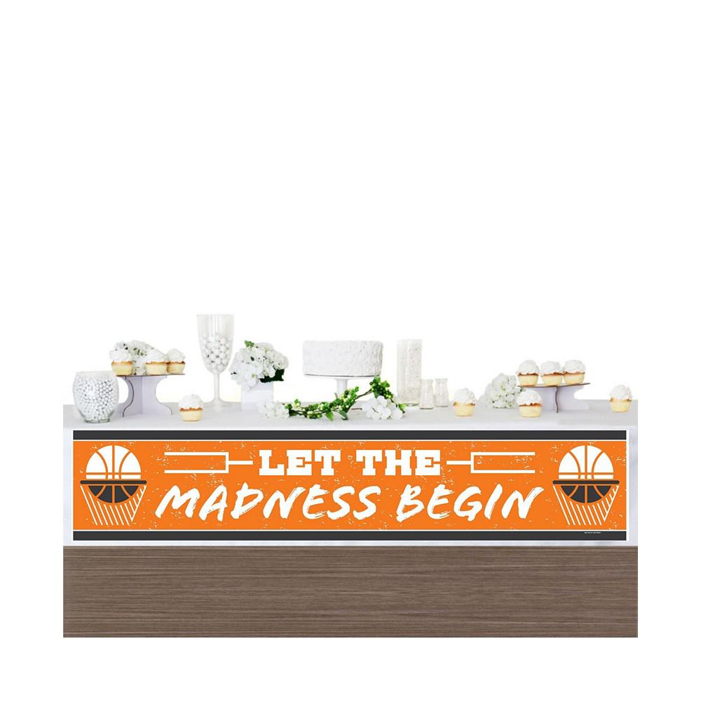 Basketball - Let the Madness Begin - College Basketball Party Decorations Party Banner商品第3张图片规格展示