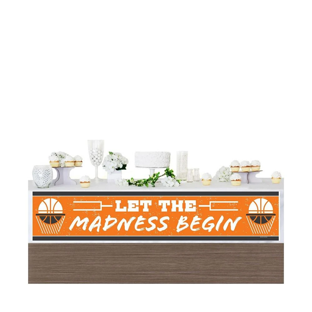 商品Big Dot of Happiness|Basketball - Let the Madness Begin - College Basketball Decorations Party Banner,价格¥158,第3张图片详细描述