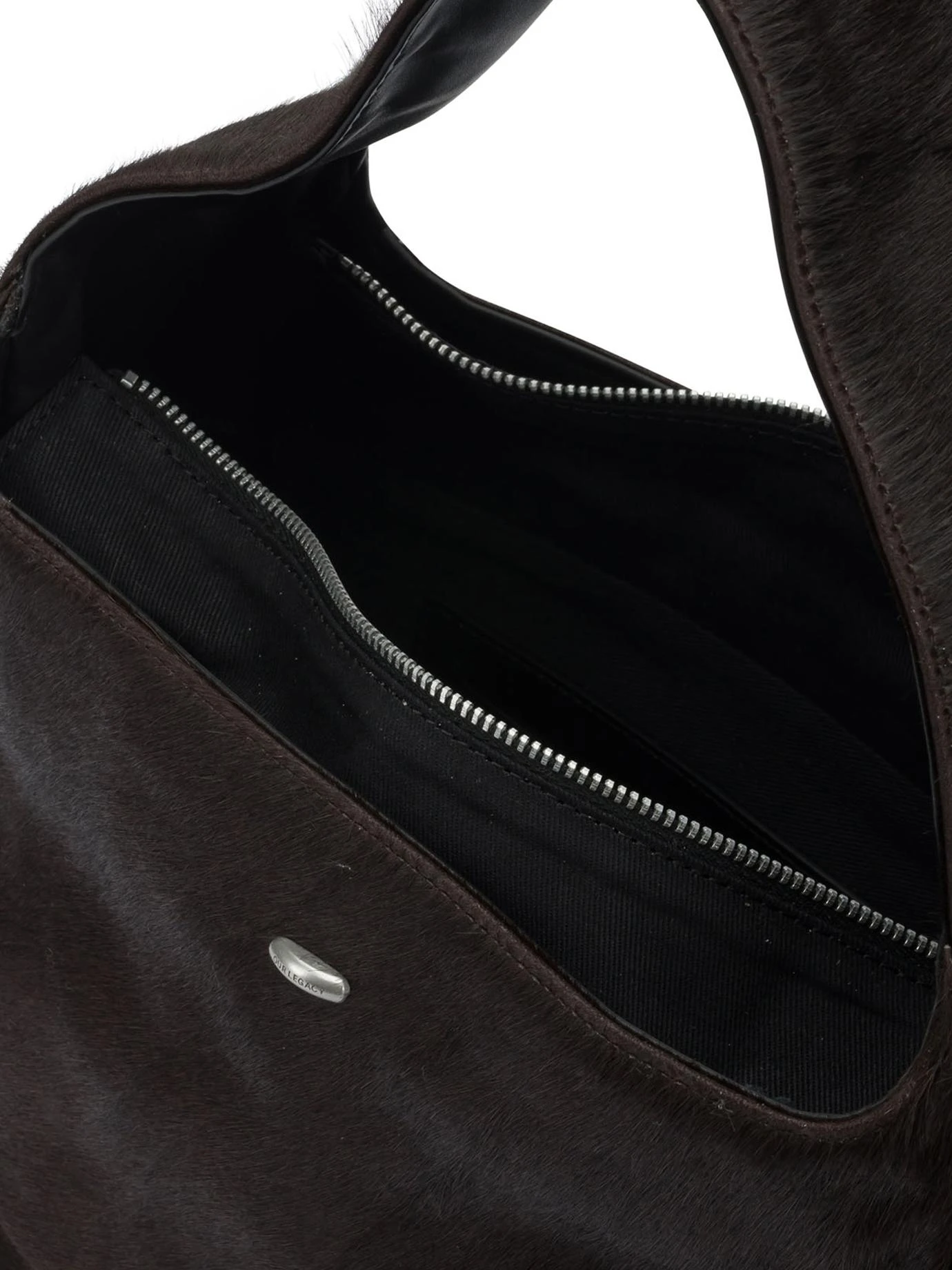 商品【商品预售15天发货】 Our Legacy|Our Legacy 男士单肩包 A4258BCHCHOCOLATEHAIRONHIDEBROWN 黑色,价格¥8245,第6张图片详细描述
