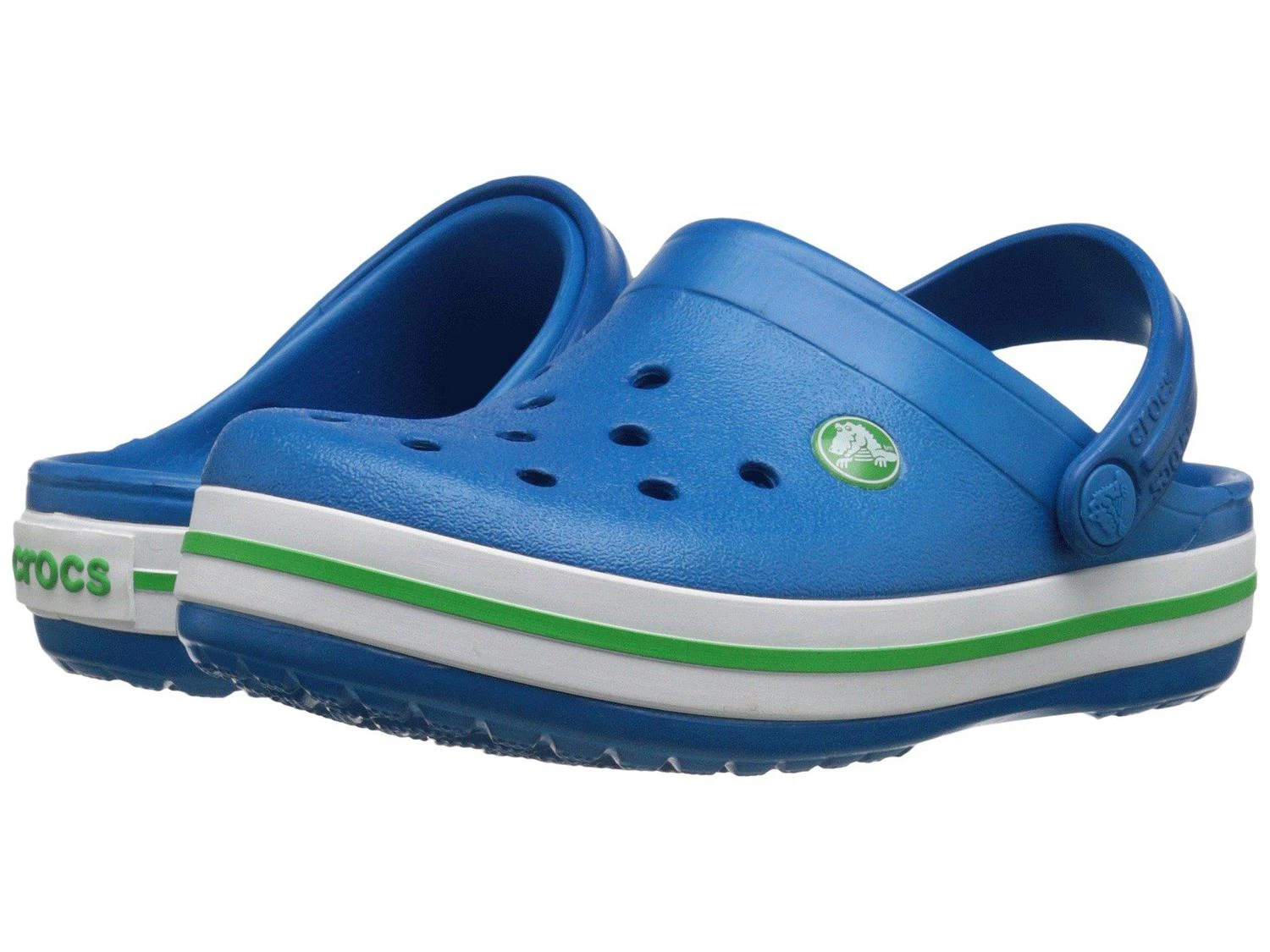 商品Crocs|Crocs Kids Crocband Clog 小童厚底洞洞鞋,价格¥198,第1张图片