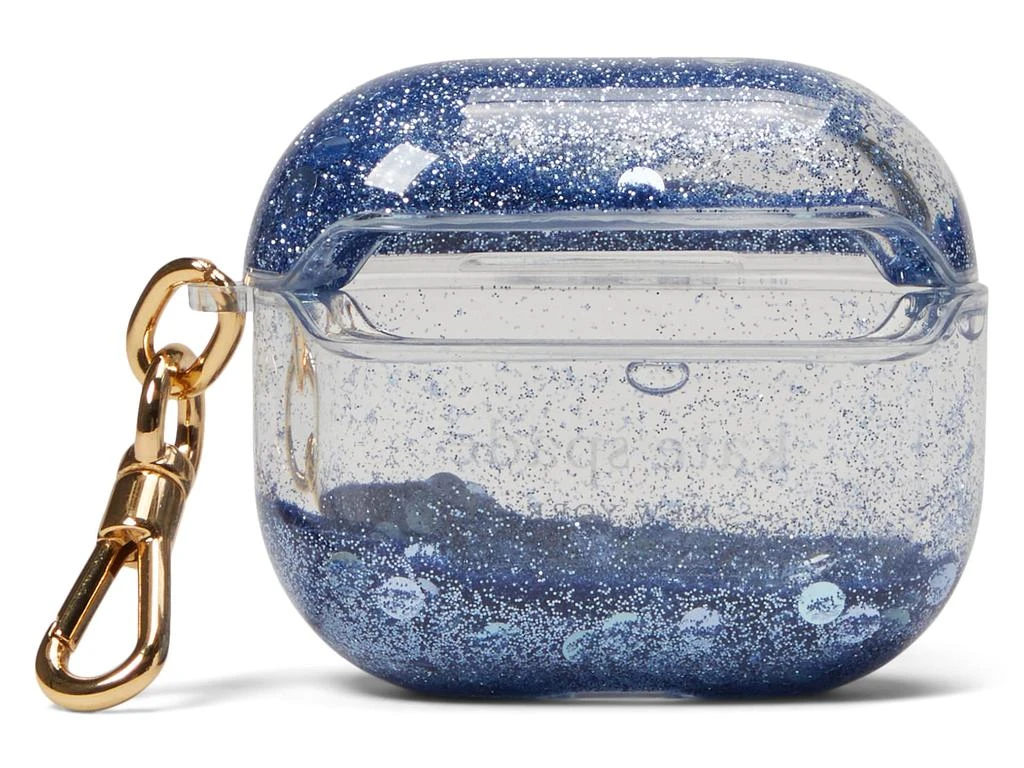 商品Kate Spade|Patio Tile Liquid Glitter AirPods Gen 3 Case,价格¥417,第2张图片详细描述