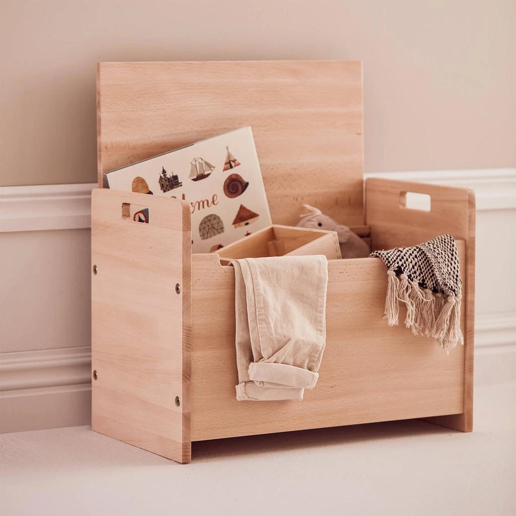 Kids Concept SAGA Toy Chest - Blonde 商品