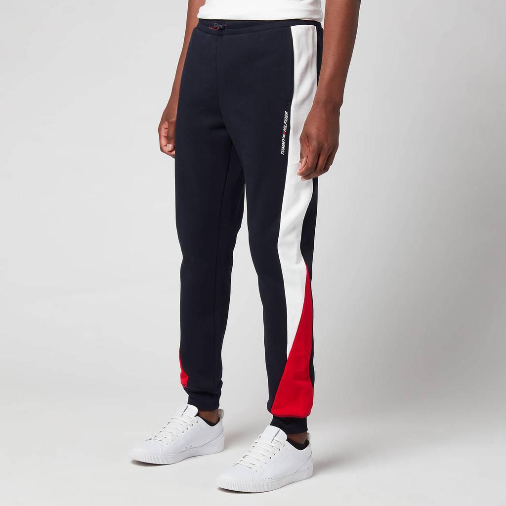 商品Tommy Hilfiger|Tommy Sport Men's Blocked Seasonal Joggers - Desert Sky,价格¥564,第1张图片