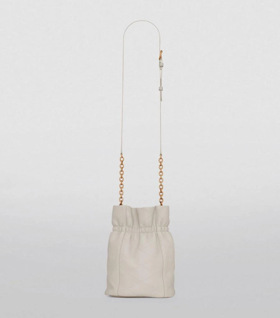 商品Yves Saint Laurent|Le Maillon Leather Bucket Bag,价格¥17455,第3张图片详细描述