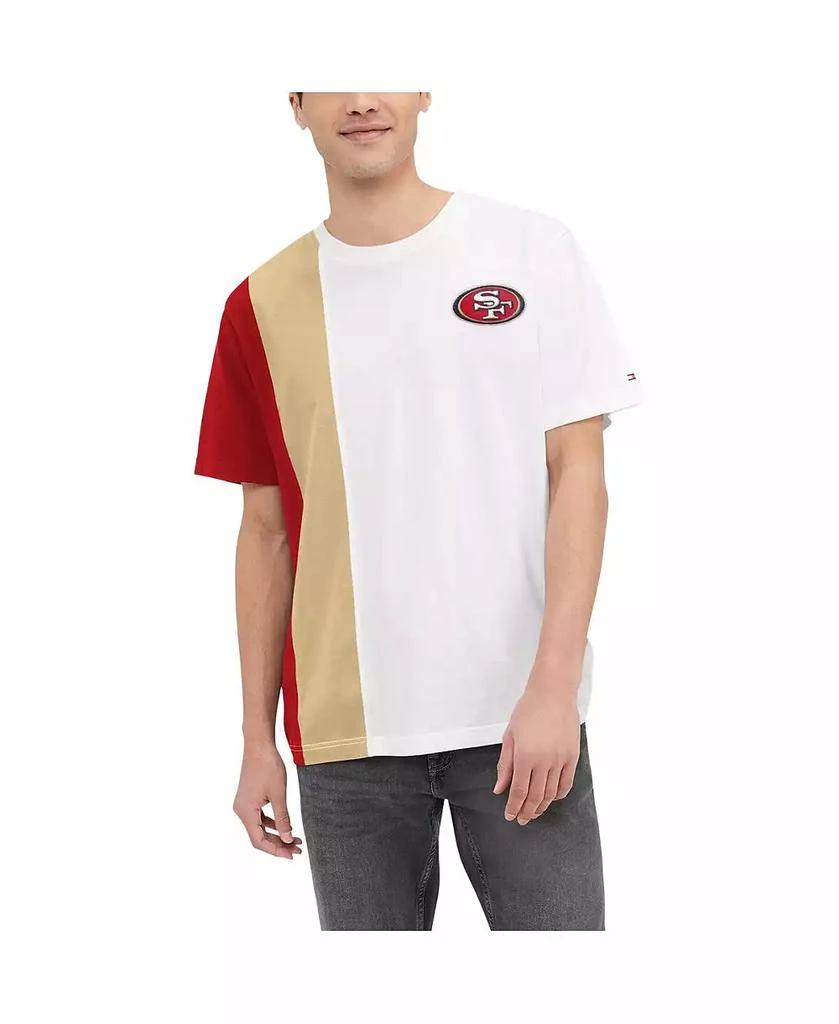 商品Tommy Hilfiger|Men's White San Francisco 49ers Zack T-shirt,价格¥247,第1张图片
