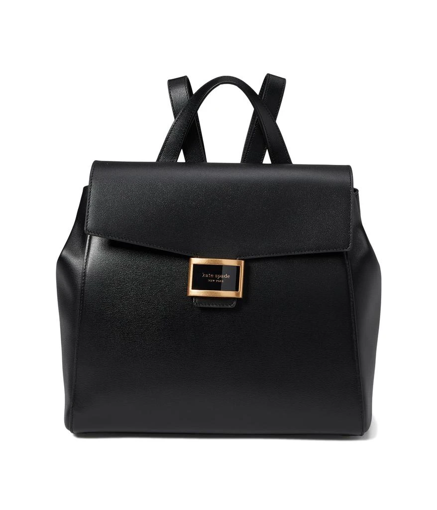 商品Kate Spade|Katy Textured Leather Medium Flap Backpack,价格¥2049,第1张图片