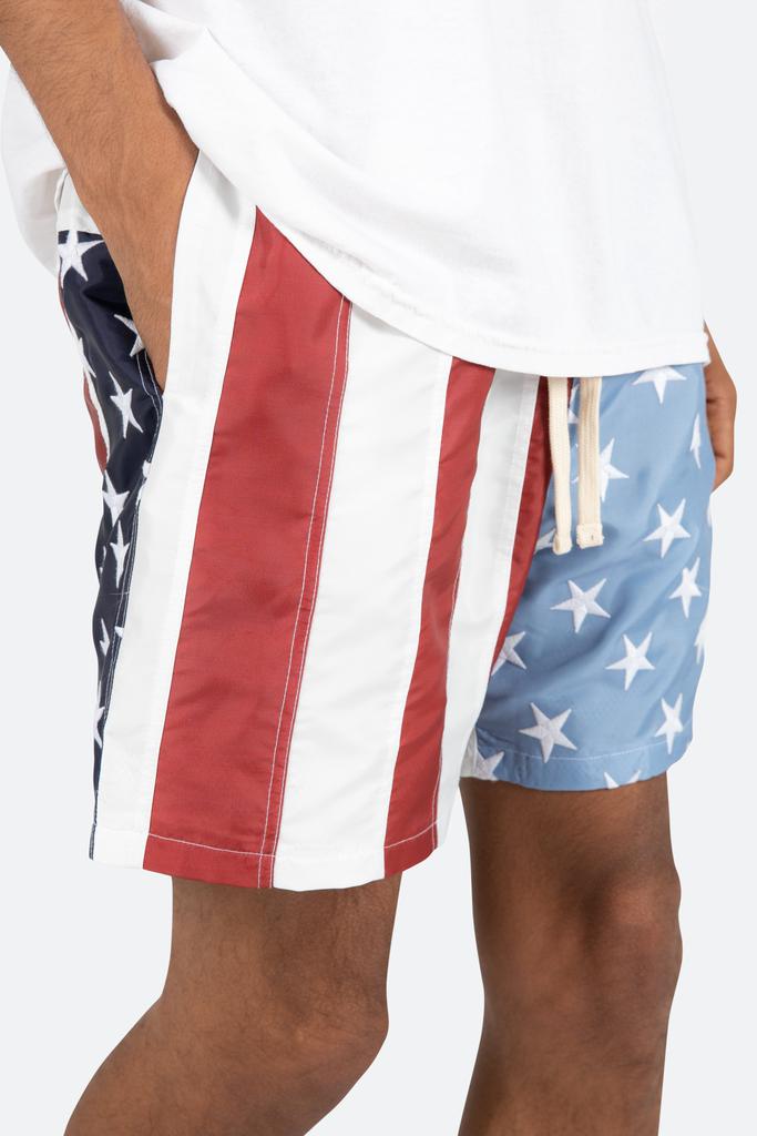 Flag Shorts - Red/White/Blue商品第7张图片规格展示