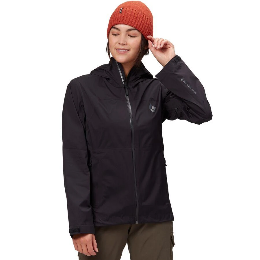 商品Black Diamond|Stormline Stretch Rain Shell - Women's,价格¥743,第1张图片详细描述