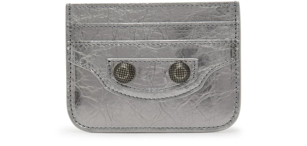 商品Balenciaga|LE CAGOLE金属光泽卡包,价格¥2537,第1张图片