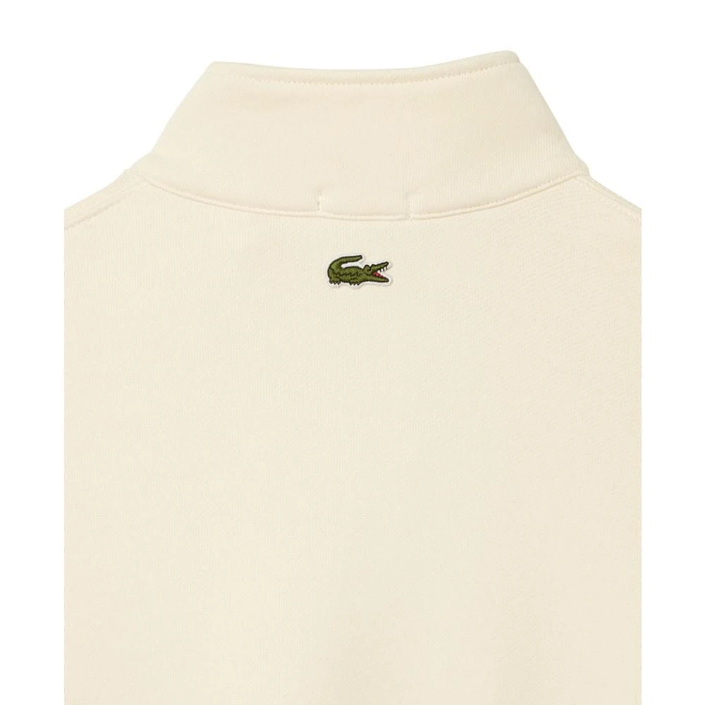 商品Lacoste|Men's Relaxed Fit French Terry Quarter-Zip Sweatshirt,价格¥741,第3张图片详细描述