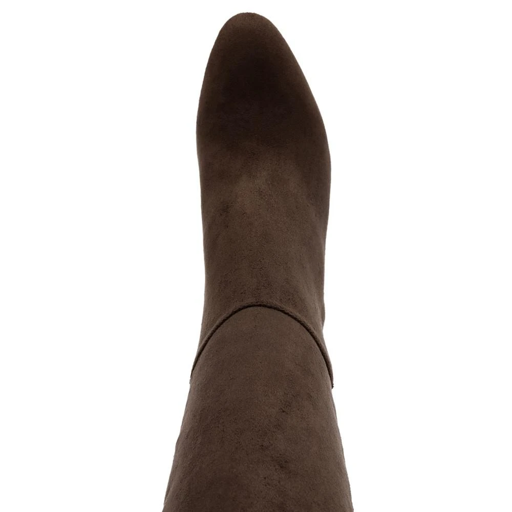 商品Anne Klein|Women's Valonia Wedge Heel Knee High Boots,价格¥657,第4张图片详细描述