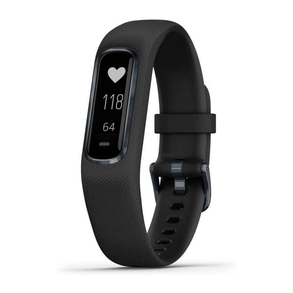 商品Garmin|Unisex Vivosmart 4 Black Aluminum Band Watch, 45mm,价格¥978,第1张图片