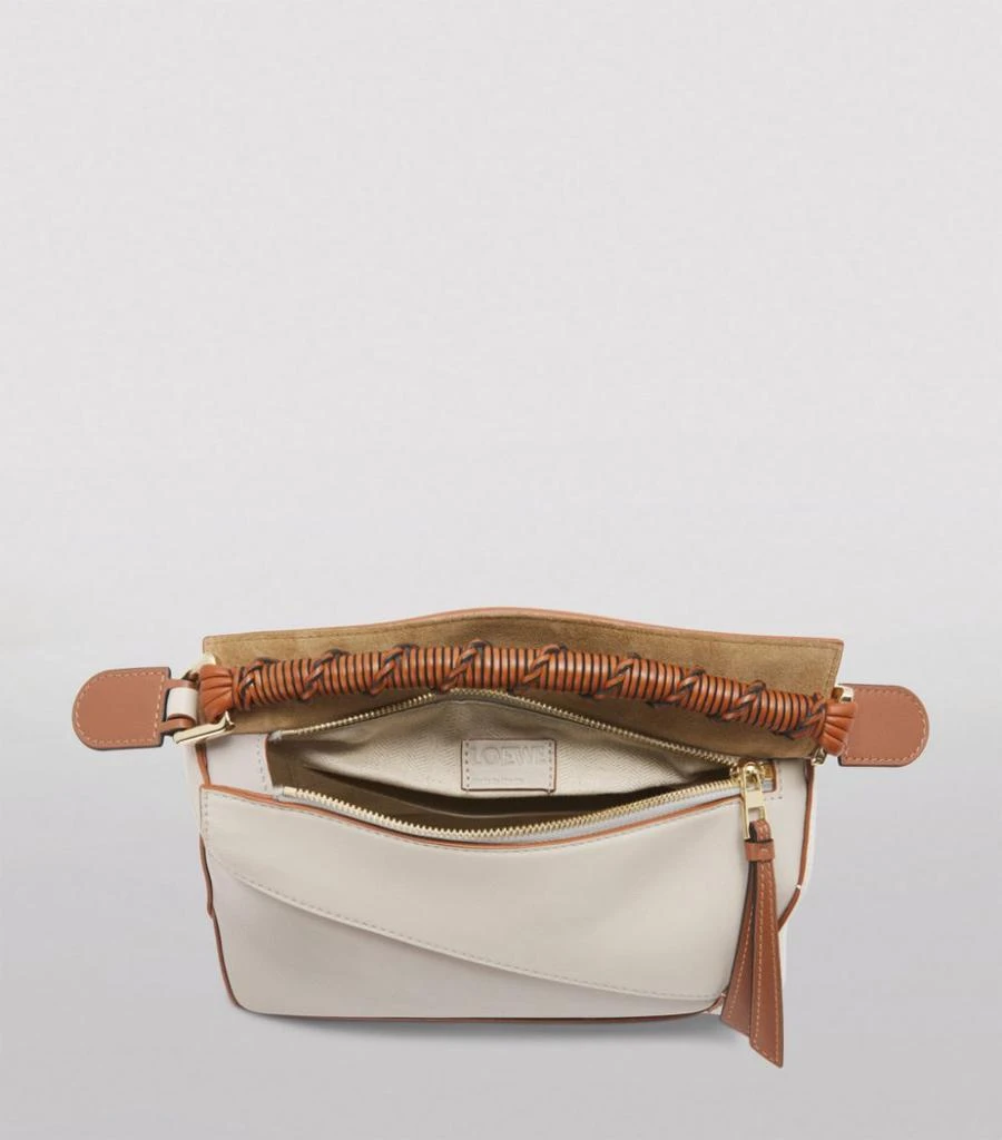 Small Leather Puzzle Edge Bag 商品