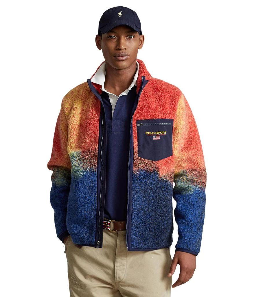 商品Ralph Lauren|Polo Sport Ombré Pile Fleece Jacket,价格¥1812,第1张图片